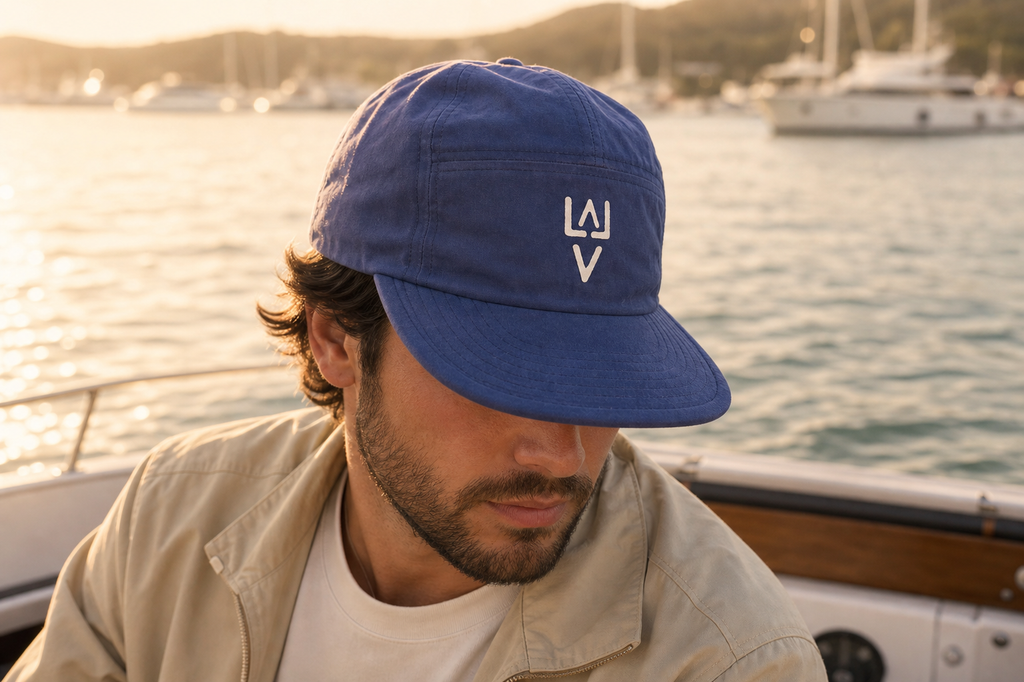 Boné Five Panel Cupro
